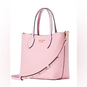 NWOT Kate Spade Bleecker Large Leather Tote Bag Pink